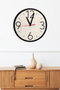 Wallity Reloj Decorativo de MDF Multicolor